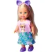 Ročná Love Cutie bábika v oblečení s motívom zvierat v rôznych variantoch, 12 cm - Simba Toys