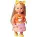 Ročná Love Cutie bábika v oblečení s motívom zvierat v rôznych variantoch, 12 cm - Simba Toys