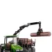 SIKU John Deere prepravník dreva 1/50