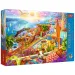 Santorini atmosféra 1000-dielikové prémiové puzzle - Trefl