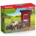 Schleich: Farm World - Stajňa s figúrkou mustanga hracia súprava (42724)
