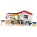 Schleich: Farm World - Veterinárna klinika s žriebäťom a domácimi zvieratami (42502)