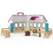 Schleich: Horse Club - Rozkladací stajňa s koňmi hracia súprava (42703)