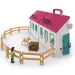 Schleich: Horse Club - Rozkladací stajňa s koňmi hracia súprava (42703)
