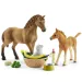 Schleich: Horse Club - Sarah a starostlivosť o malé zvieratá hracia súprava (42432)