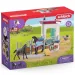 Schleich: Horse Club - Stajňa s kobylou a žriebäťom hracia súprava (42611)