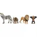 Schleich: Wild Life - Africké zvieratá začiatočnícky 4-dielny set figúrok (42721)