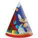 Sonic párty klobúk 6 ks sada
