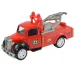 Speed Racer: Požiarny kamión s kolesami viacerých typov 7cm 1ks