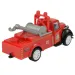 Speed Racer: Požiarny kamión s kolesami viacerých typov 7cm 1ks
