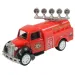 Speed Racer: Požiarny kamión s kolesami viacerých typov 7cm 1ks