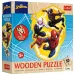 Spider-Man v akcii 50-dielna drevená puzzle - Trefl