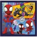 Spidey a jeho priatelia 3 v 1 20-36-50 dielikov puzzle - Trefl