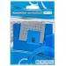 Spirit: Priehľadné modré samolepiace záložky 75x75mm