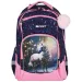 Spirit: White Horse jazdecký 3D vzorovaný zaoblený školský batoh, ruksak 34x26x44cm