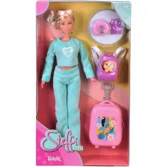 Steffi Love: Cestovná bábika Steffi – sada na hranie – Simba Toys obrázok 1