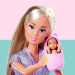 Steffi Love: Welcome Baby Steffi tehotná bábika - Simba Toys
