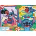 Stitch 2 v 1, 60-dielne Eco puzzle a omaľovánka 70x50 cm – Lisciani