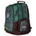 Stredný školský batoh s maskáčovým vzorom Fradi