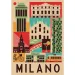 Štýl v meste Miláno 1000-dielne puzzle - Clementoni