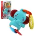 Sun Baby: Veselý sloník bábätko chrastítko a hryzátko