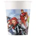 Súprava papierových pohárov Avengers 8 ks 200 ml