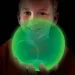 Tiny Wubble svietiaca v tme zelená bublinková lopta 30 cm