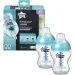 Tommee Tippee: Advanced ANTI-COLIC tyrkysová sada 2 ks dojčenských fliaš 260 ml (od 0 mesiacov)