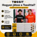 Tossit Family Pack – Červená, Tyrkysová, Modrá, Žltá dartsová spoločenská hra s prísavkami