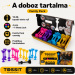 Tossit Family Pack – ružová, fialová, modrá, žltá dartsová spoločenská hra s prísavkami