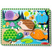 Touch &amp; Feel Lesné zvieratá drevené hmatové puzzle - Melissa &amp; Doug