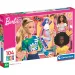 Úžasné Barbie bábiky 104 dielna Supercolor puzzle - Clementoni