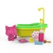 Washy Friends: Color Reveal Kúpeľňové mačičky s vaňou a doplnkami - Szőrmi
