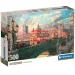 Westminsterský most pri západe slnka 500-dielna HQC kompaktná puzzle - Clementoni