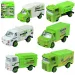Zelenenie Auta: Sada 6 nákladných áut na prepravu odpadu
