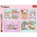 Zoznámte sa s mačkou Pusheen 4×250-dielne puzzle - Trefl obrázok 2