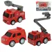 Alloy Car: Hasičské auto v rôznych variantoch 5cm