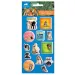 Animal Planet 3D vypuklé nálepky na hárku 10x22cm