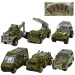 Army Die-Cast: 6-dielny set vojenských autíčok