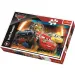 Autá 3 extrém pretekárske puzzle 100ks - Trefl obrázok 1