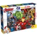 Avengers 2 v 1, maxi puzzle so 108 dielikmi a omaľovánka 70x50 cm – Lisciani