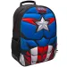 Avengers Kapitán Ameriky školská taška, batoh s 3D vzorom 32x15x43cm