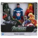 Avengers Titan Hero: Doomsday Doctor Doom, Kapitán Amerika a Ľudská fakľa 29 cm akčná figúrková súprava – Hasbro obrázok 1