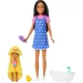 Barbie bábika v oblečení so srdiečkami - Mattel obrázok 3