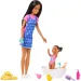 Barbie bábika v oblečení so srdiečkami - Mattel obrázok 4