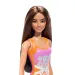 Barbie Beach bábika v farebných, kvetinových plavkách - Mattel obrázok 2