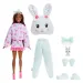Barbie: Cutie Reveal prekvapenie bábika - Zajac - Mattel obrázok 3