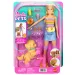 Barbie Psíčkar - Kolieskový Set - Blondínka - Mattel obrázok 1