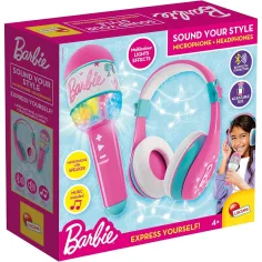 Barbie Sound Your Style set s slúchadlami a mikrofónom - Lisciani obrázok 1