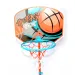 Basketbalová doska so stojanom a loptou 141-109 cm obrázok 4